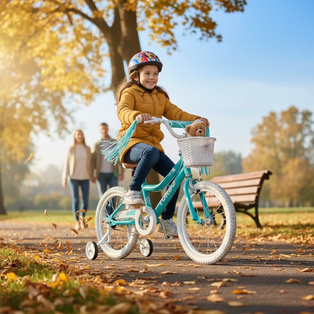 TURBO kids bike · autumn park